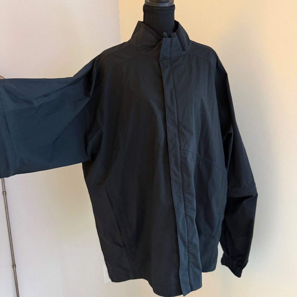 FootJoy DryJoys HydroLite Golf Rain Jacket Men's XL Black Waterproof FJ $195